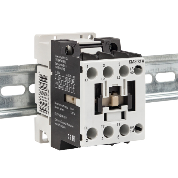 EKF  AVERES Контактор КМЭ 22А 1NO 230В АС ctr-s-22-10-230-av