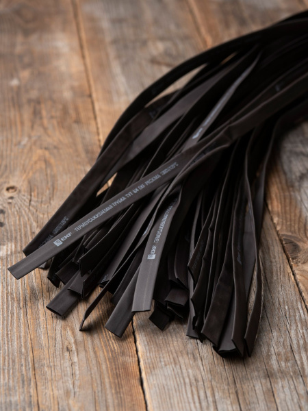 Купить EKF PROxima Термоусаживаемая трубка ТУТ нг 8/4 черная в отрезках по 1м