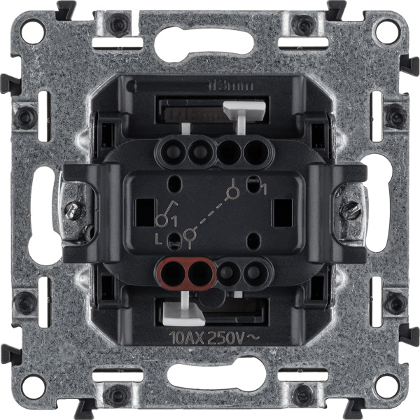 Купить Legrand Valena ALLURE DIY Бел Выключатель 1-клавишный 10А 250В 752701