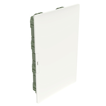 Legrand Practibox3 Щиток распределительный в нишу на 3x12 модулей с клеммником РЕ, белая дверь 401714