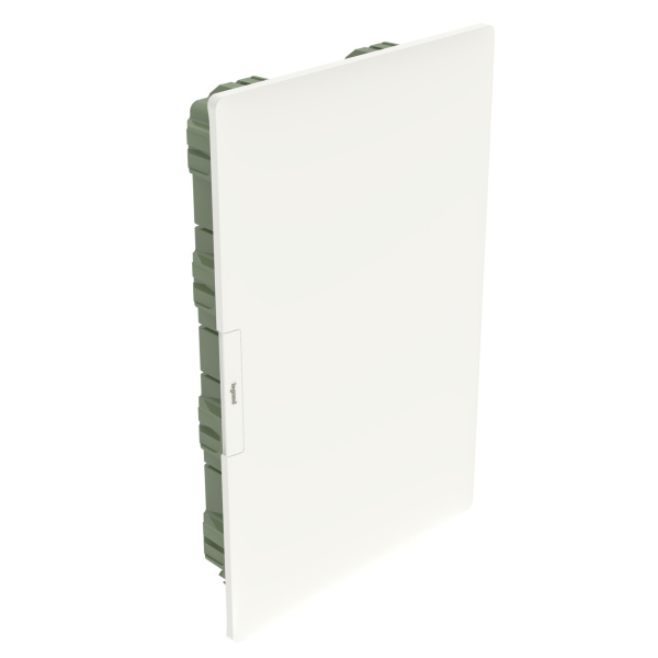 Legrand Practibox3 Щиток распределительный в нишу на 3x12 модулей с клеммником РЕ, белая дверь 401714