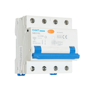 CHINT Диф. автомат NB310L 3N 3P+N 32A 30mA, тип AС, х-ка C, 6kA 660024
