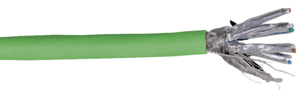 Купить IEK ITK Кабель связи витая пара S/FTP, кат.6A 4х2х23AWG solid, ПВХ, 305м, серый LC1-C6A04-611