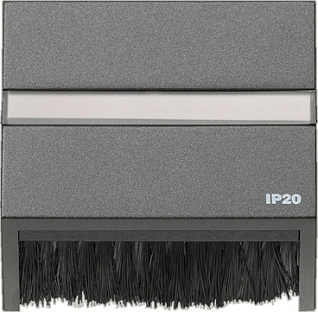 Gira Накладка для приборов с квадратной центральной панелью и наклонным выходом 068267