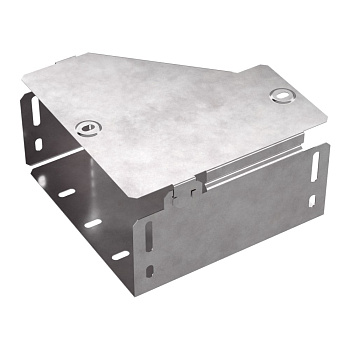 Промрукав Переходник правый с крышкой Стандарт 200х100х100 PR16.0511