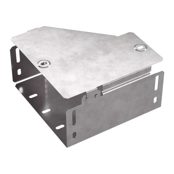 Промрукав Переходник правый с крышкой Стандарт 200х100х100 PR16.0511