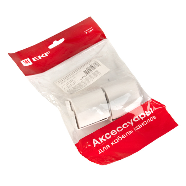 Купить EKF PROxima Угол внешний (40х25) (4 шт) Plast Белый