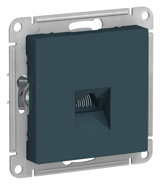 Купить Systeme Electric AtlasDesign Изумруд Розетка компьютерная RJ45, механизм