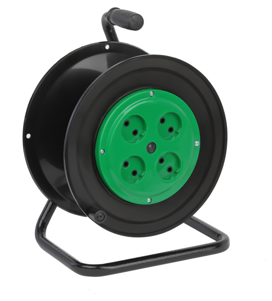 ЭРА Катушка пластиковая RP-4 для подключения провода 4 розетки без заземления