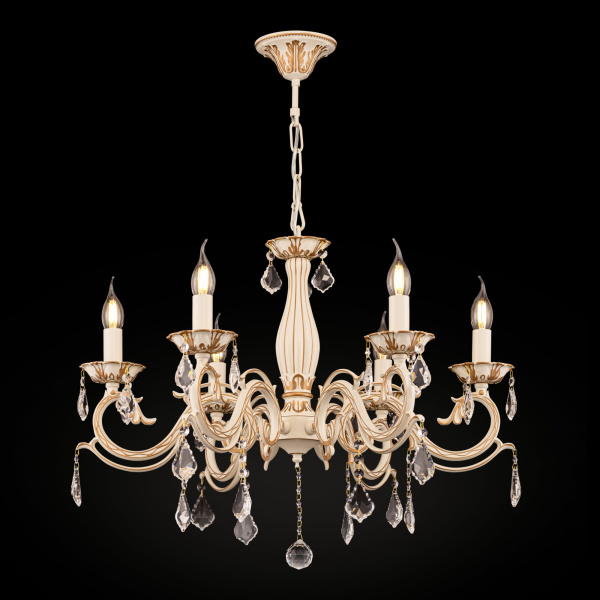 Купить Maytoni Elegant Bronze Бежевый Люстра 6xE14 60W ARM245-06-W