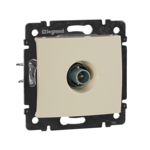 Legrand Valena Крем Розетка TV единственная 1,5 дБ 774329