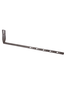 TDM Держатель угл. под черепицу для прута Ø6-10 мм, с пов. 90°, стал. крюк, монт. петли, осн. 415 мм SQ2402-3095