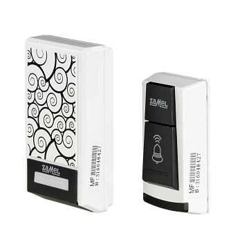 Zamel Звонок TANGO беспроводной радиус действия 100м (питание от батареек) ST-910