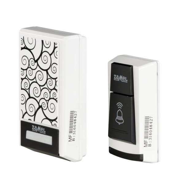 Zamel Звонок TANGO беспроводной радиус действия 100м (питание от батареек) ST-910