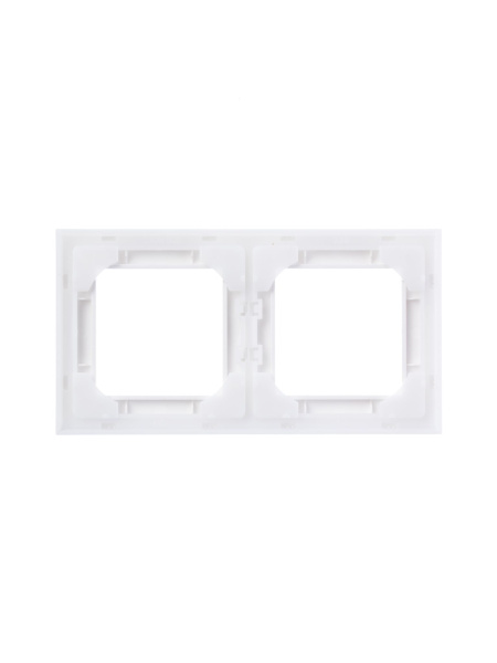 Купить ABB EPJ Levit жемчуг / ледяной Рамка 2 поста 2CHH015020A6068