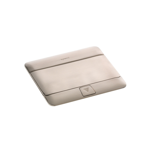 Legrand Нержавеющая сталь Блок выдвижной 4  модуля 054021