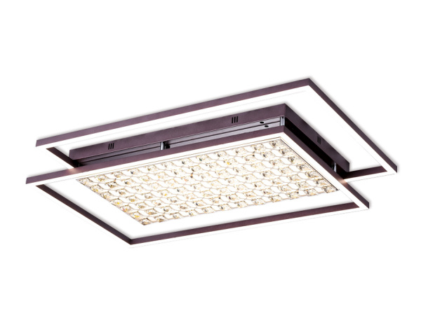 Ambrella Потолочный светодиодный светильник с пультом FA115 CF кофе 172W 960*660*110 (ПДУ РАДИО 2.4)