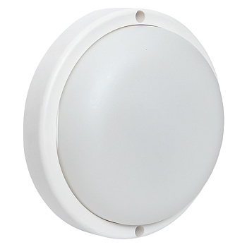 EKF Светильник светодиодный ЖКХ круг ДПО-1300 с микроволновым датчиком движения 12Вт 4000K IP65