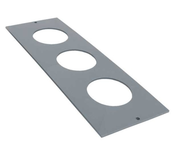 EKF PROxima Рамка приборная классик на 3 места для лючка C-Line 24