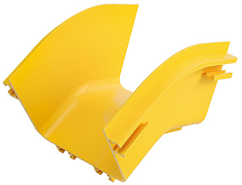 IEK ITK Спуск кабельный внутренний 45град опт. лотка 120мм DS-120-31380