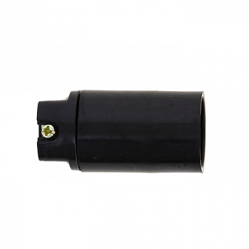 EKF PROxima Патрон карболитовый подвесной Е14 черн. без наклейки LHC-E14-s