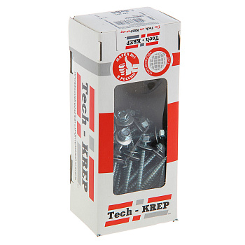 Tech-Krep Саморез КР ZP св. 4,8х64 (30 шт) - коробка с окTech-Krep 112028