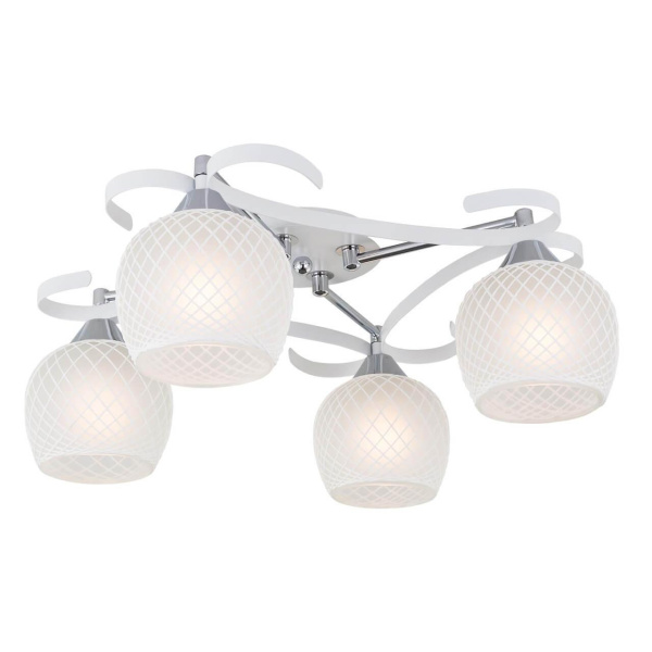 Citilux CL171141 Сюзи Белая+Хром Светильник Люстра