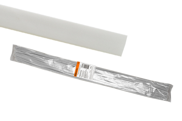 TDM Термоусаживаемая трубка ТУТнг 14/7 белая по 1м (50 м/упак) SQ0518-0229