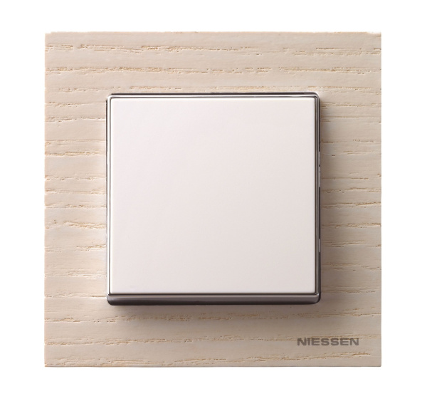 Купить ABB SKY Белый ясень Рамка 1-постовая 2CLA857100A2001