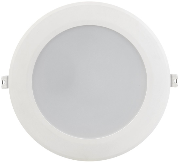 IEK Светильник LED ДВО 1717 белый круг 24Вт 6500К IP40