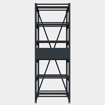 Systeme Electric Стеллаж 6 полочный 2 ряда 800х935х2280