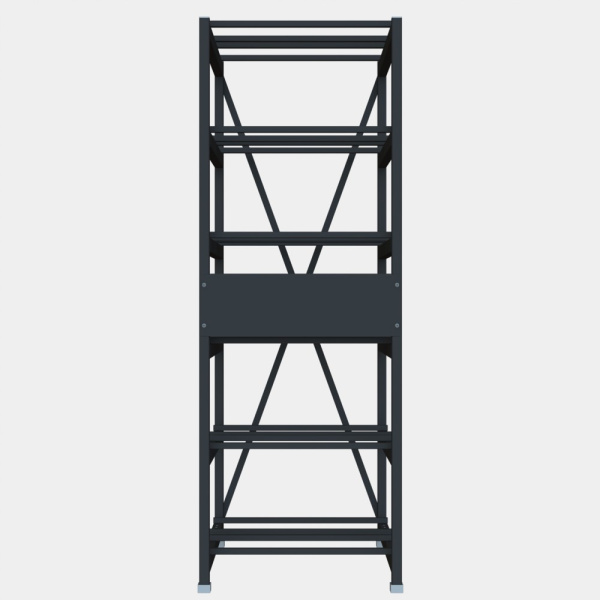 Systeme Electric Стеллаж 6 полочный 2 ряда 800х935х2280