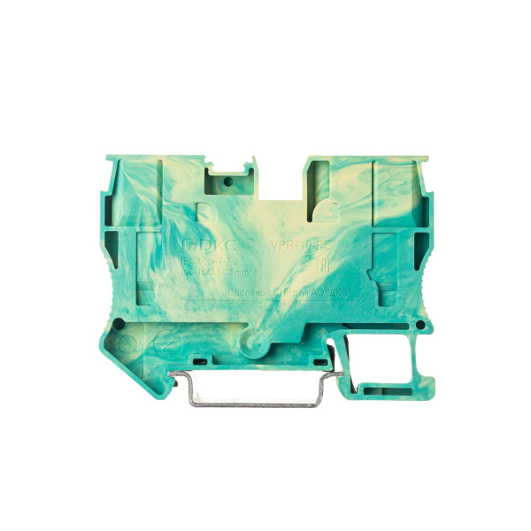 Купить DKC Nuputuk Клемма заземления, зажим push-in, 2 точки подключения, 10 кв.мм