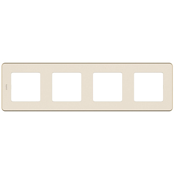 Legrand INSPIRIA Слоновая кость Рамка - 4 поста 673961