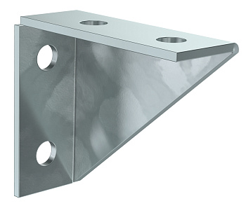 IEK Уголок крепежный двойной усиленный для STRUT-профиля EZ