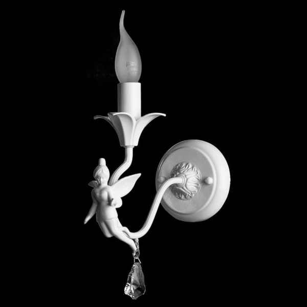 Купить Arte Lamp Angelina Белый Бра 40W E14 A5349AP-1WH