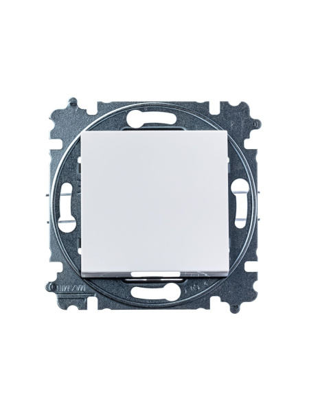 Купить ABB EPJ Levit белый / ледяной Выключатель кнопочный 1-клавишный 2CHH599145A6001