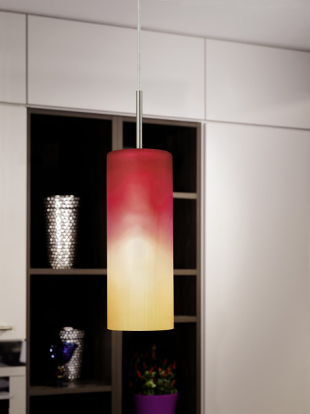 Купить Eglo 83202 Подвес TROY 1, 1X60W (E27), красно-оранжевый