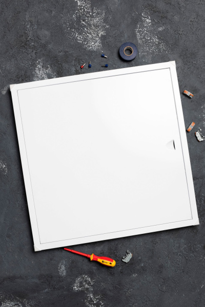 Купить EKF Basic Люк ревизионный металл 600х600 (ШхВ внутр.)