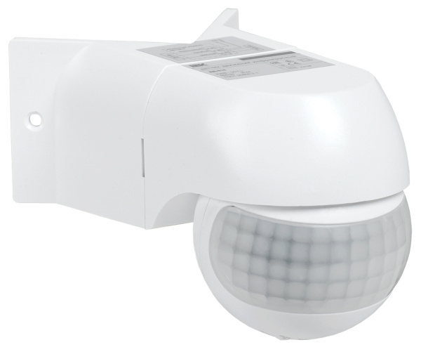 IEK Датчик движения ДД 016 белый 800Вт 180гр 12м IP44 LDD11-016-800-001