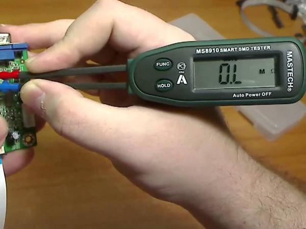 Купить Мультиметр для чип компонентов (SMD-тестер) MS8910 MASTECH Rexant 13-2048