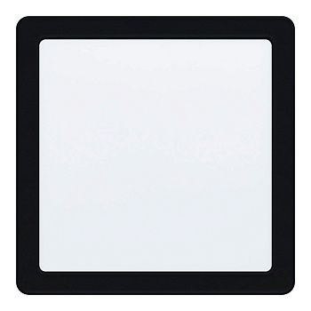 Eglo 99189 Светодиодный встраиваемый cветильник FUEVA 5, 16,5W (LED), 216х216, ET26, 2000lm, 4000K, сталь, черный