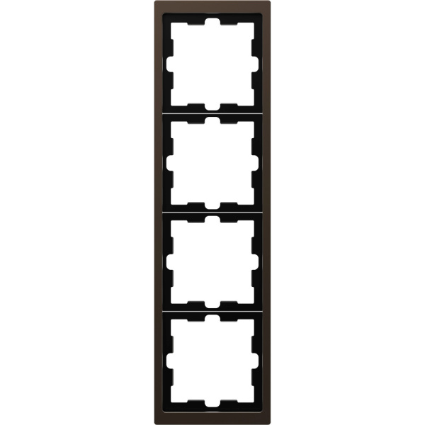 SE Merten D-Life Мокко Рамка 4-ая MTN4040-6552