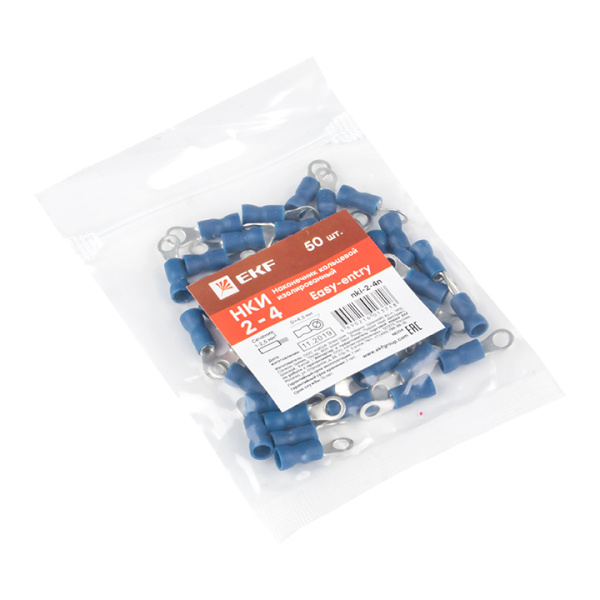 Купить EKF PROxima Наконечник кольцевой изолированный НКИ 2.5-4 (50шт.)