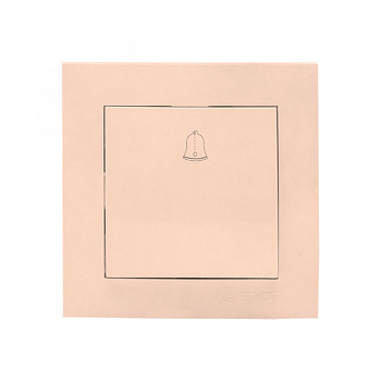 EKF PROxima Валенсия кнопка звонка 10А кремовая