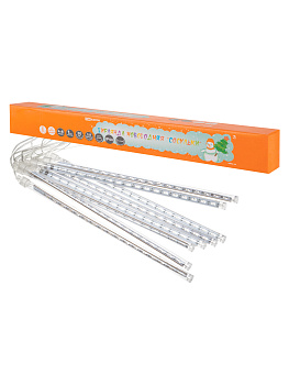 TDM Гирлянда "Сосульки", падающий белый свет, 30 см, 8 шт в комплекте, 3,8 м, SQ0361-0026