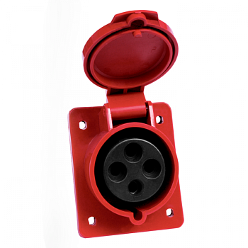 EKF PROxima Розетка стационарная внутренняя 414 3Р+РЕ 16А 380В IP44