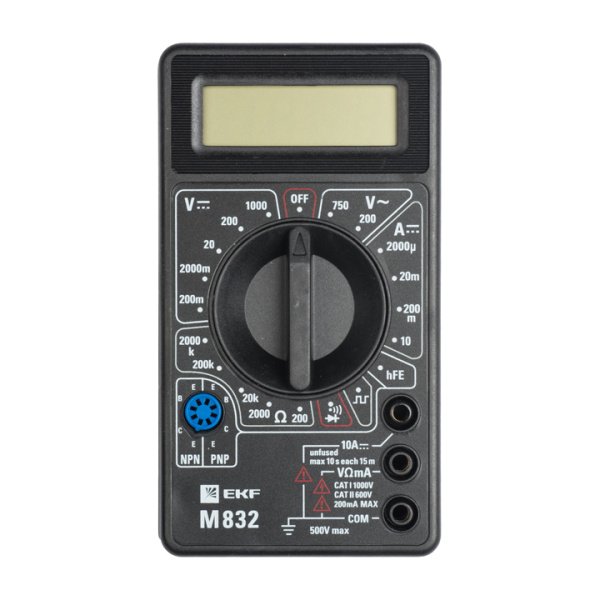 Купить EKF Basic Мультиметр цифровой M832 Master