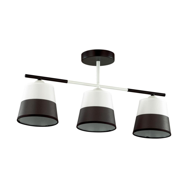 Lumion 5215/3CA COMFI черный, белый Люстра потолочная E27 3*60W 220V BESSIE