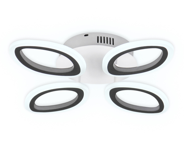 Купить Ambrella Потолочный светодиодный светильник с пультом FA4485/4 WH белый 4200K/3000K+6400K/6400K+3000K 34W 430*430*80 (ПДУ ИК)